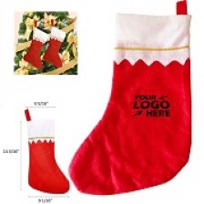 14inch Non-Woven Christmas Stockings